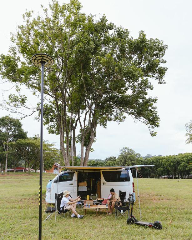 Zahrada ubytování Ake camping pakchong