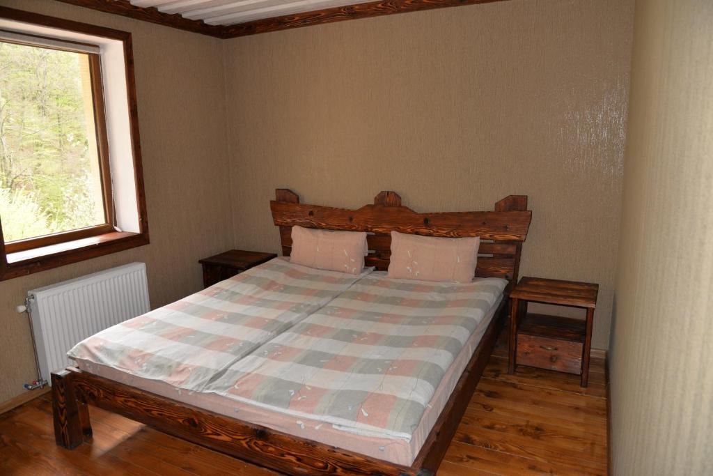 Postel nebo postele na pokoji v ubytování Syni Potoky