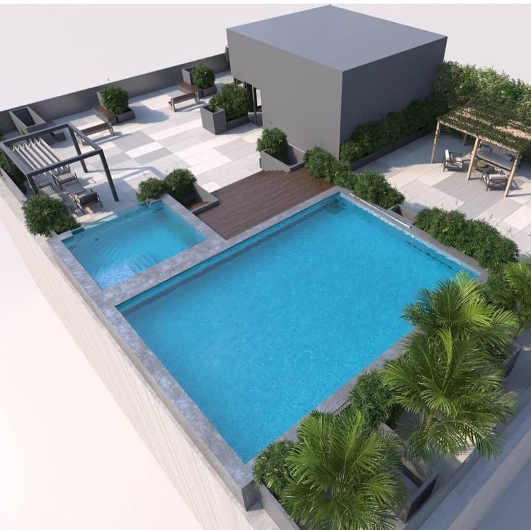 Πισίνα στο ή κοντά στο 4BR luxury apartment