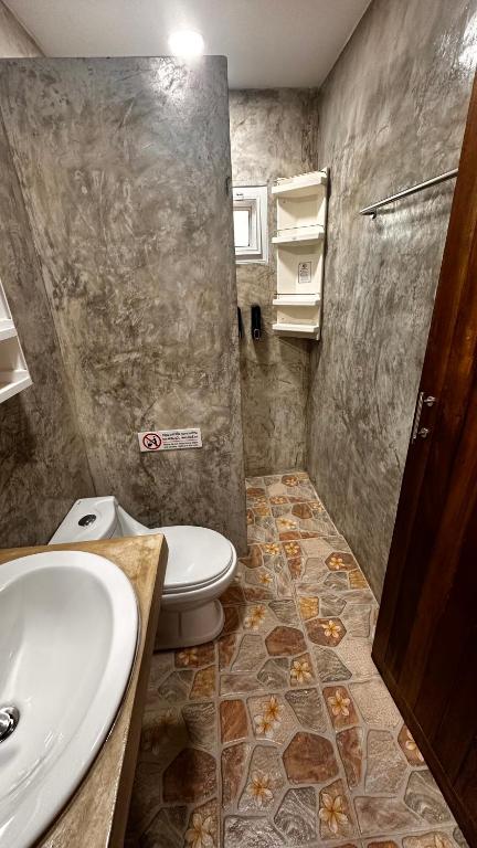 Koupelna v ubytování NADOHN-Homestay