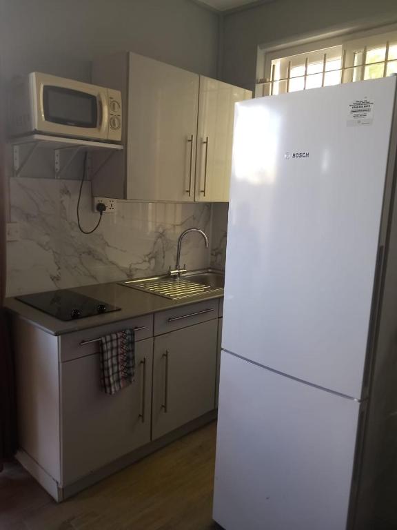 Kuchyň nebo kuchyňský kout v ubytování Sacha Tourist Residence 1