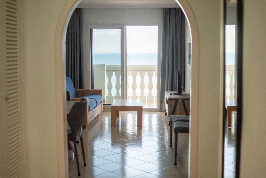 Posezení v ubytování Apartamentos Dominique