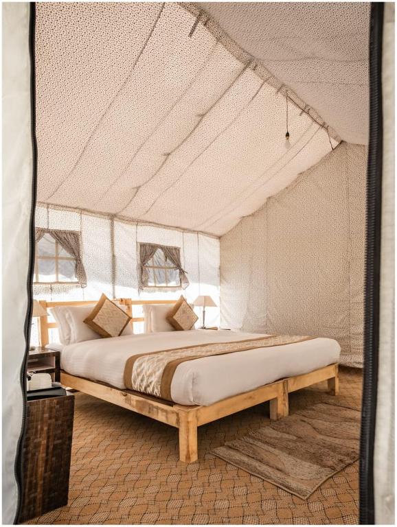 Postel nebo postele na pokoji v ubytování Camp Norling Stars - Koyul