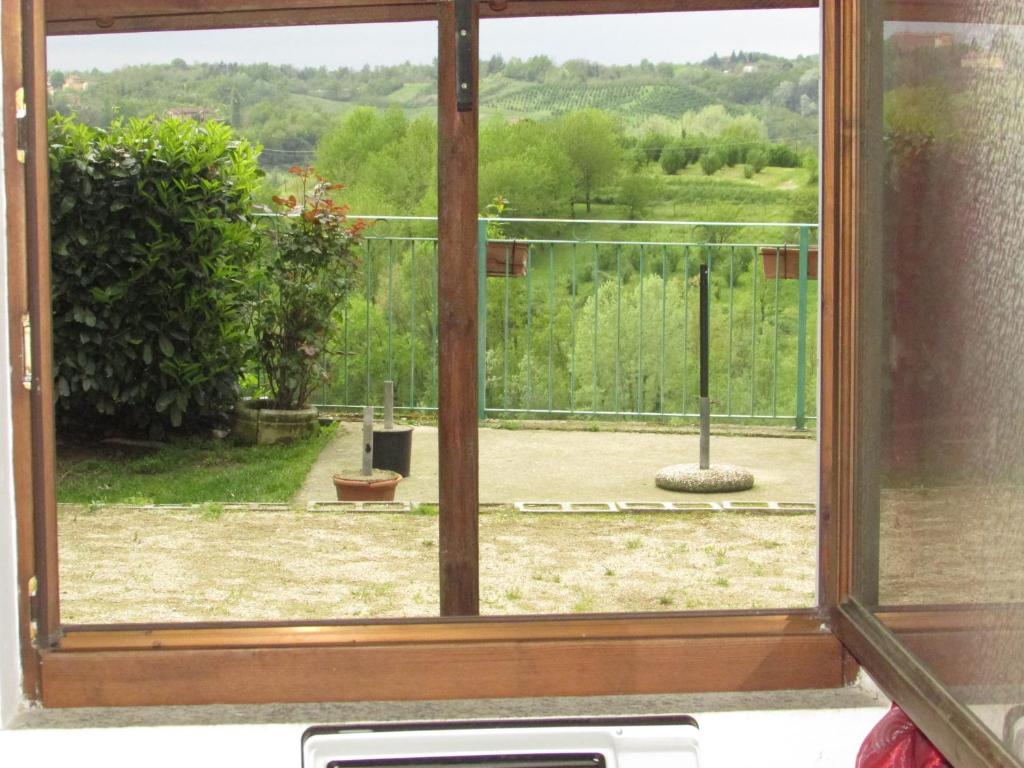 Zahrada ubytování La Terrazza Mombarone