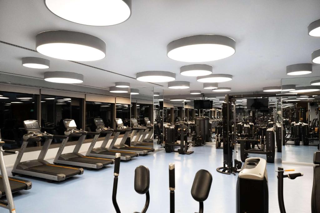 Fitness centrum a/nebo fitness zařízení v ubytování Radisson Blu Hotel, Kayseri