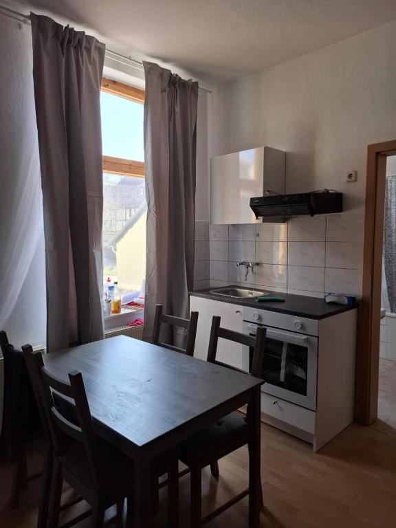 Kuchyň nebo kuchyňský kout v ubytování Art Apartment - Harz