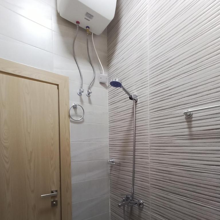 Koupelna v ubytování Darunique Inn
