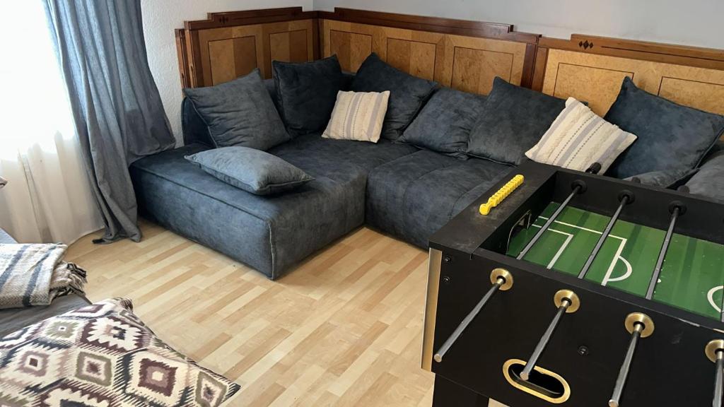 Posezení v ubytování Art Apartment - Harz