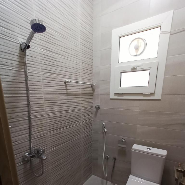 Koupelna v ubytování Darunique Inn