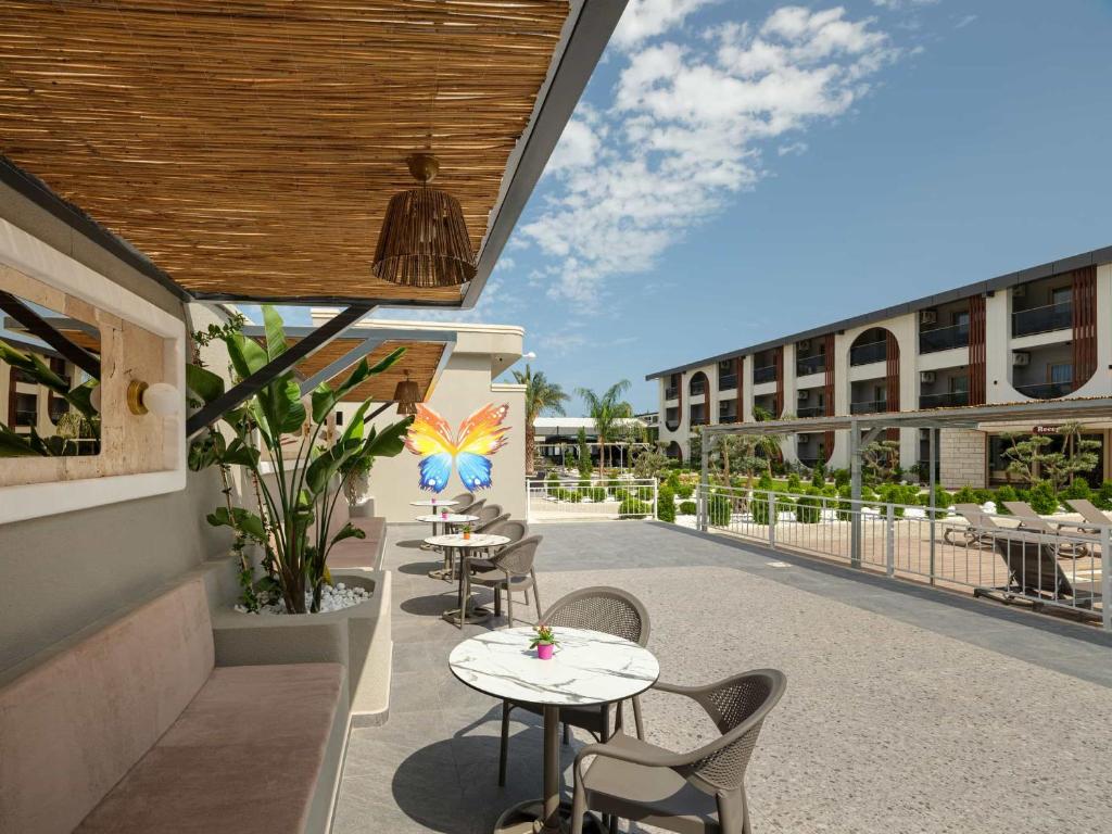 Restaurace v ubytování Monk Resort Hotel Beldibi