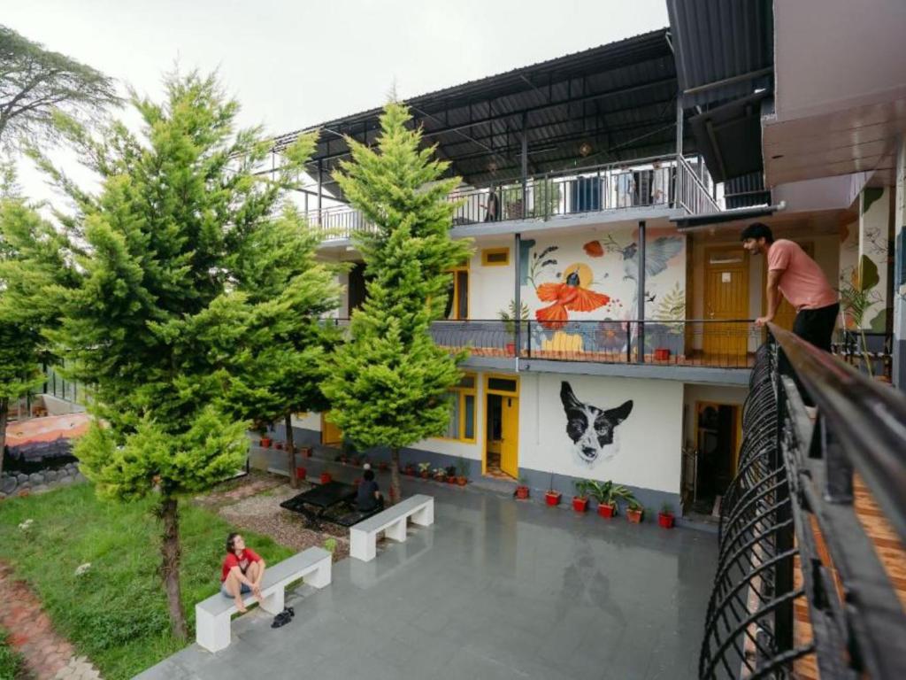 Budova, kde se hostel nachází