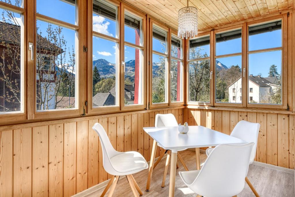 Nespecifikovaný výhled na hory nebo výhled na hory při pohledu z apartmánu