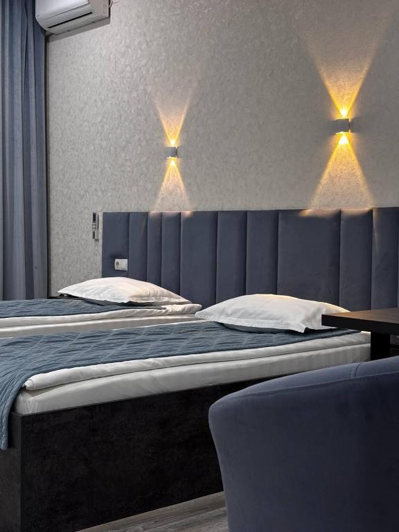 Postel nebo postele na pokoji v ubytování JETISY COMPLEX