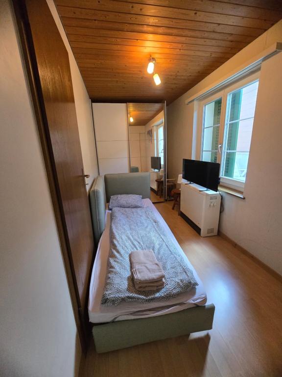 Postel nebo postele na pokoji v ubytování Garden Eden