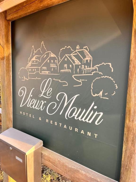 Certifikát, hodnocení, plakát nebo jiný dokument vystavený v ubytování Le Vieux Moulin Weywertz