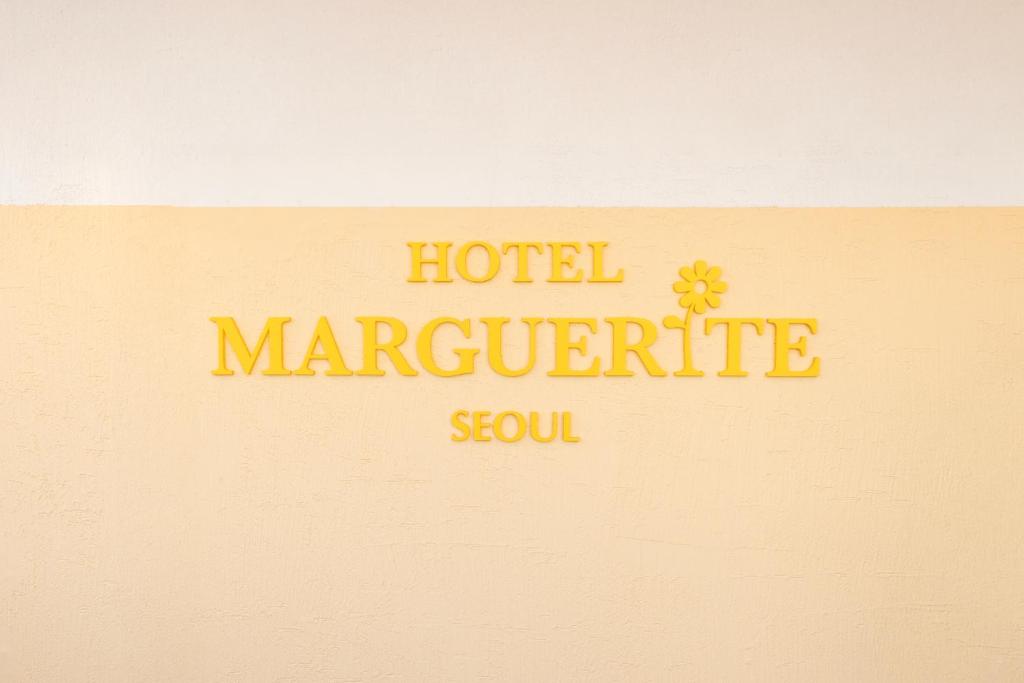 Certifikát, hodnocení, plakát nebo jiný dokument vystavený v ubytování Hotel Marguerite Seoul