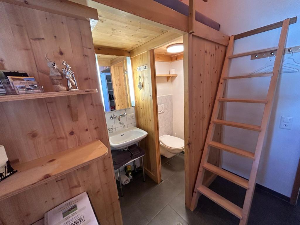 Koupelna v ubytování Alpenchalet Weidhaus Gstaad