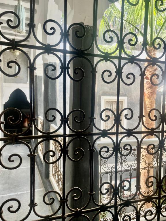 Balkón nebo terasa v ubytování Riad Green Palm