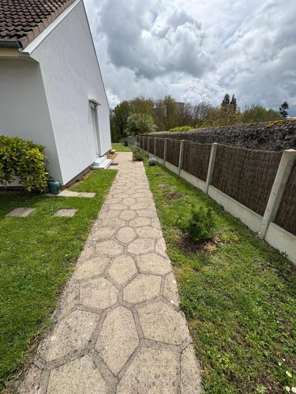 Zahrada ubytování Bord de Loire