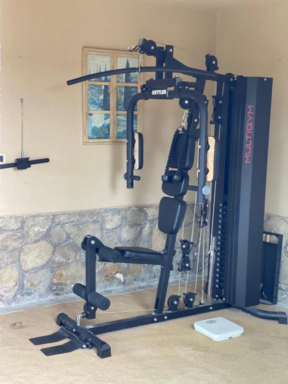 Fitness centrum a/nebo fitness zařízení v ubytování Stanze Degli Aceri