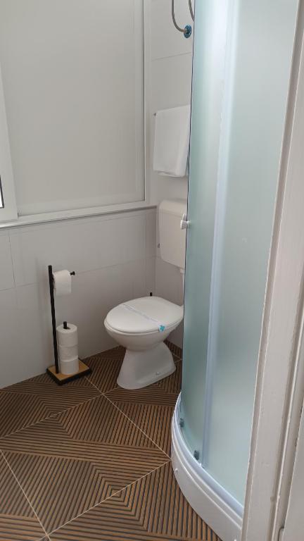 Koupelna v ubytování Guesthouse Vrlic