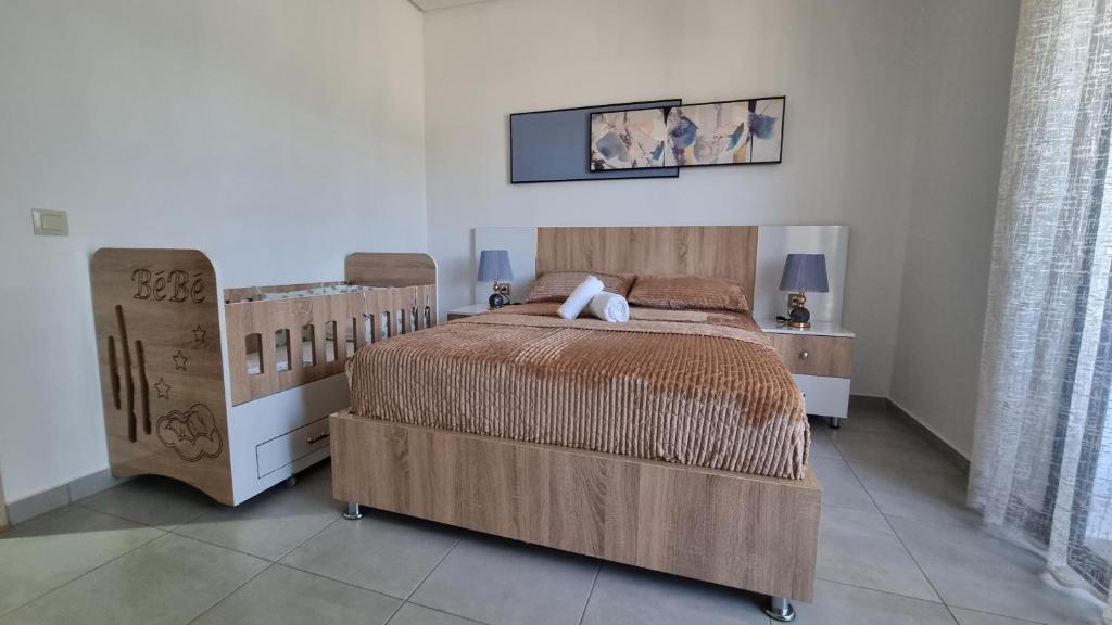 Postel nebo postele na pokoji v ubytování Appartement luxueux - Piscines, Plage 300m, Résidence fermée