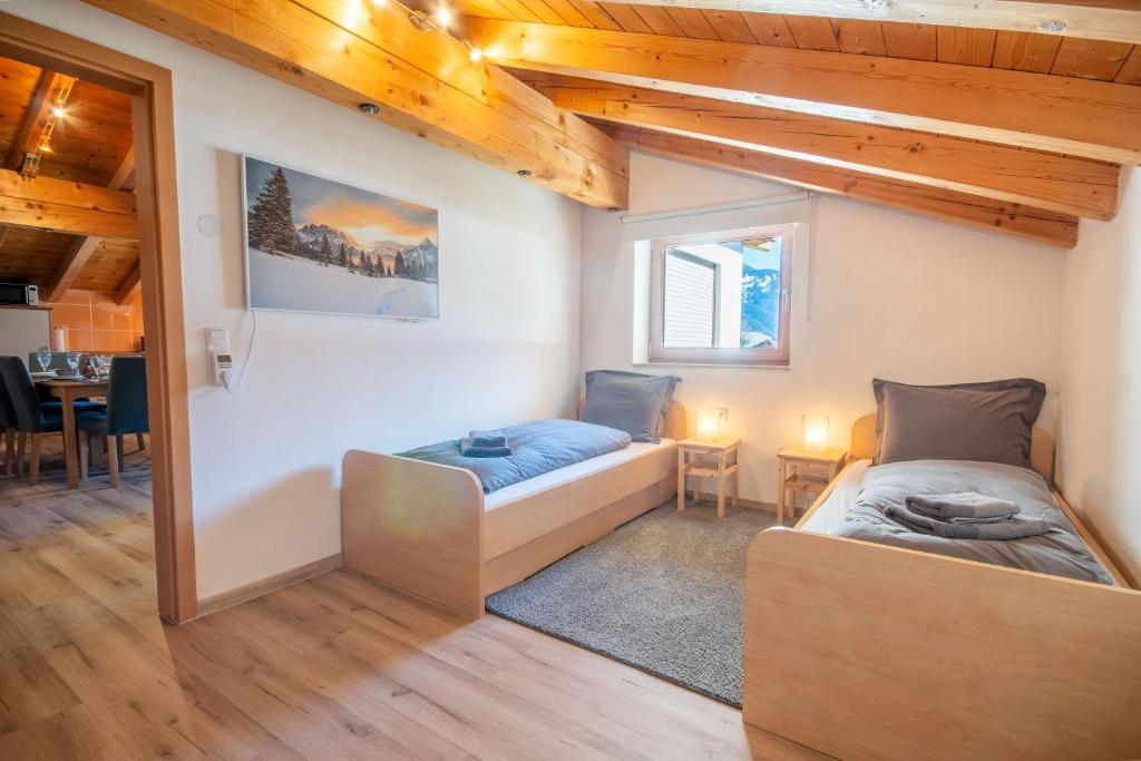 Posezení v ubytování Appartement Alpenliebe