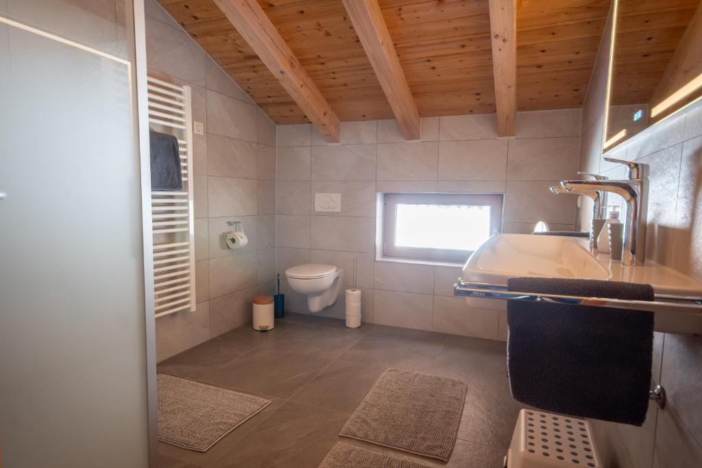 Koupelna v ubytování Appartement Alpenliebe