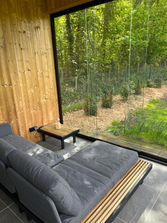 Zahrada ubytování Glamping 't Hoveke