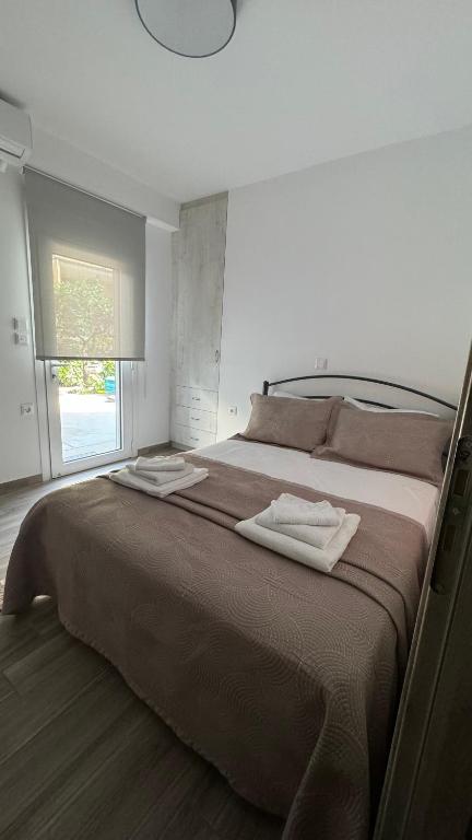 Postel nebo postele na pokoji v ubytování Sweet home