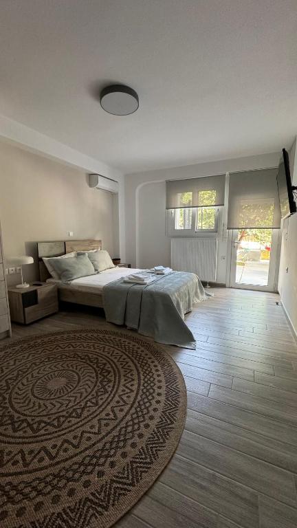 Postel nebo postele na pokoji v ubytování Sweet home
