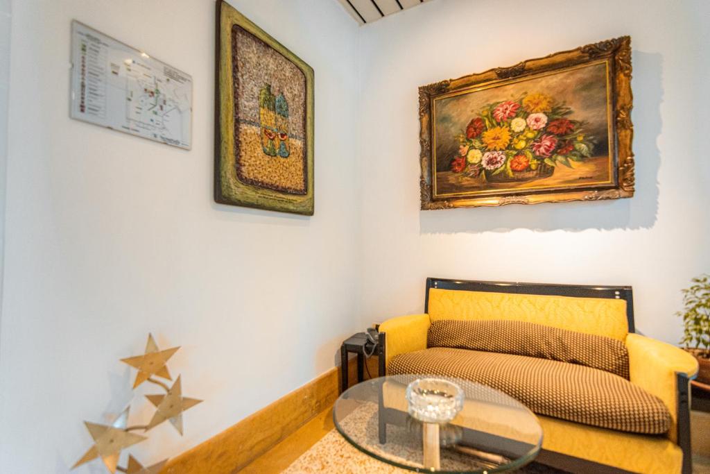 Posezení v ubytování Hotel Della Porta