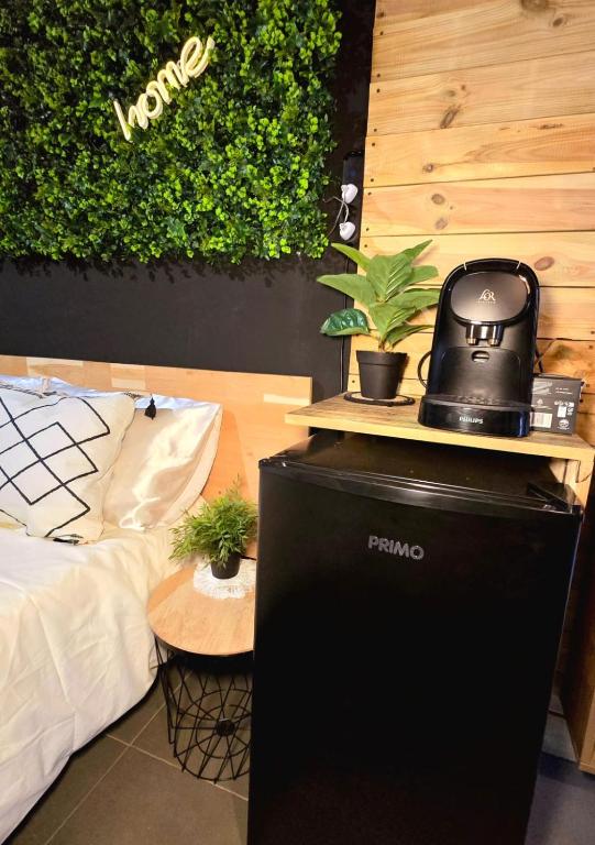 Łóżko lub łóżka w pokoju w obiekcie Homelove Spa