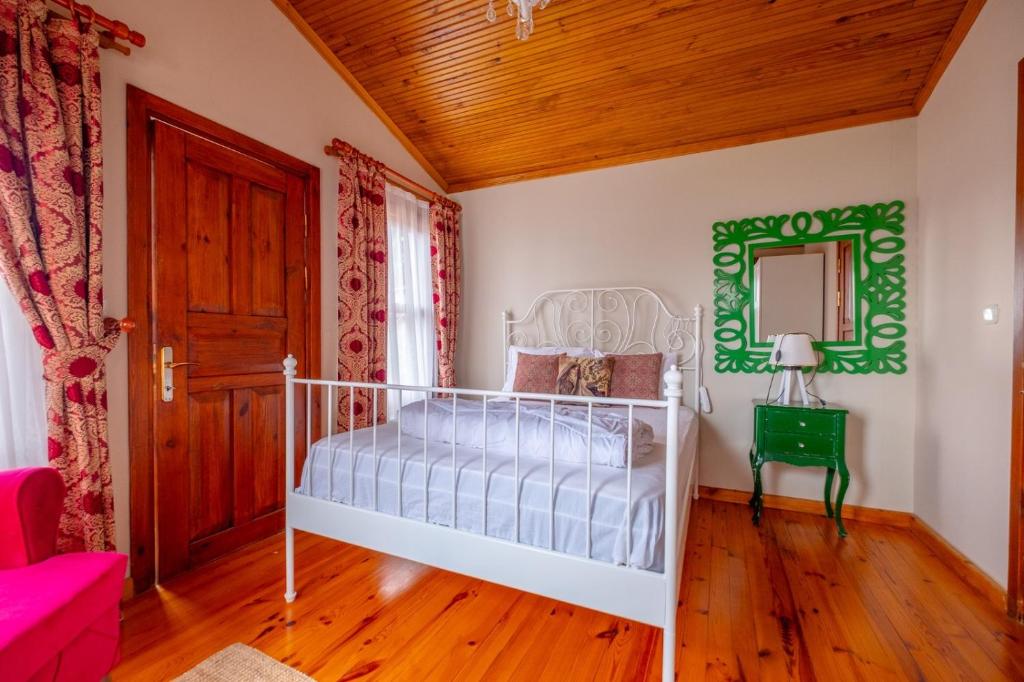 Postel nebo postele na pokoji v ubytování Seaside