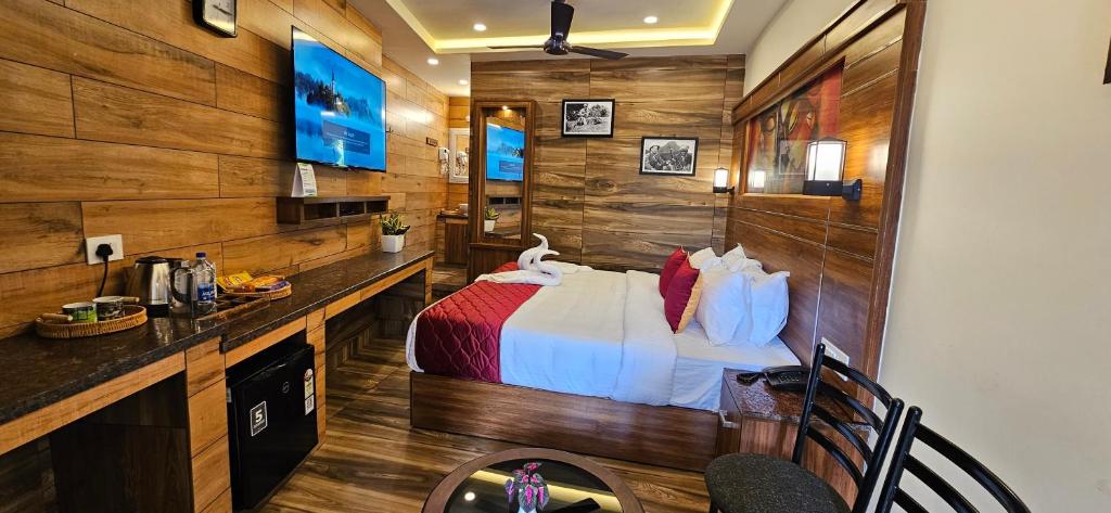 Postel nebo postele na pokoji v ubytování S & B Dreams House