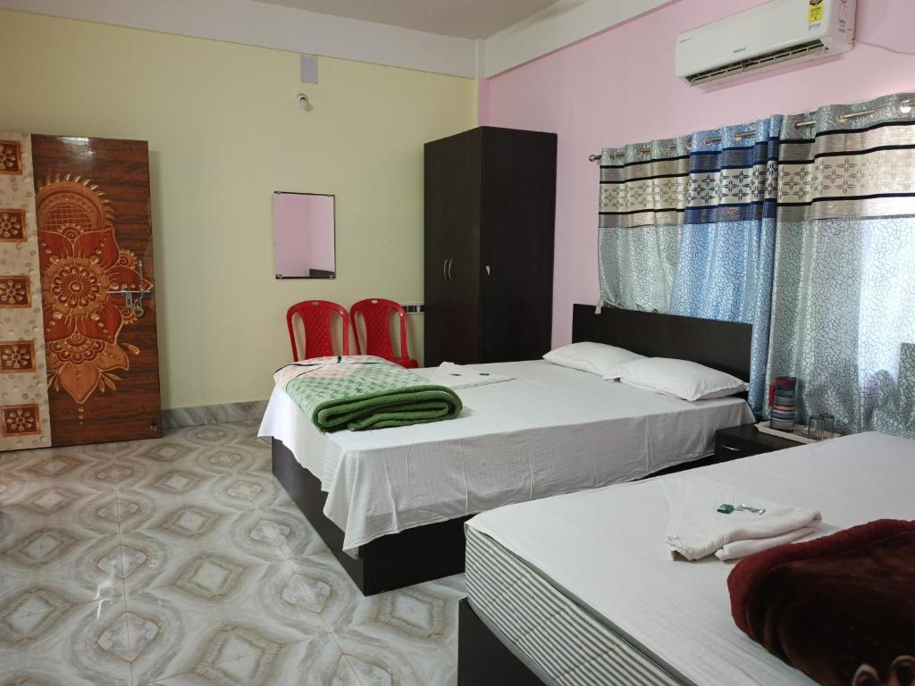 Postel nebo postele na pokoji v ubytování BLISS view RESORT