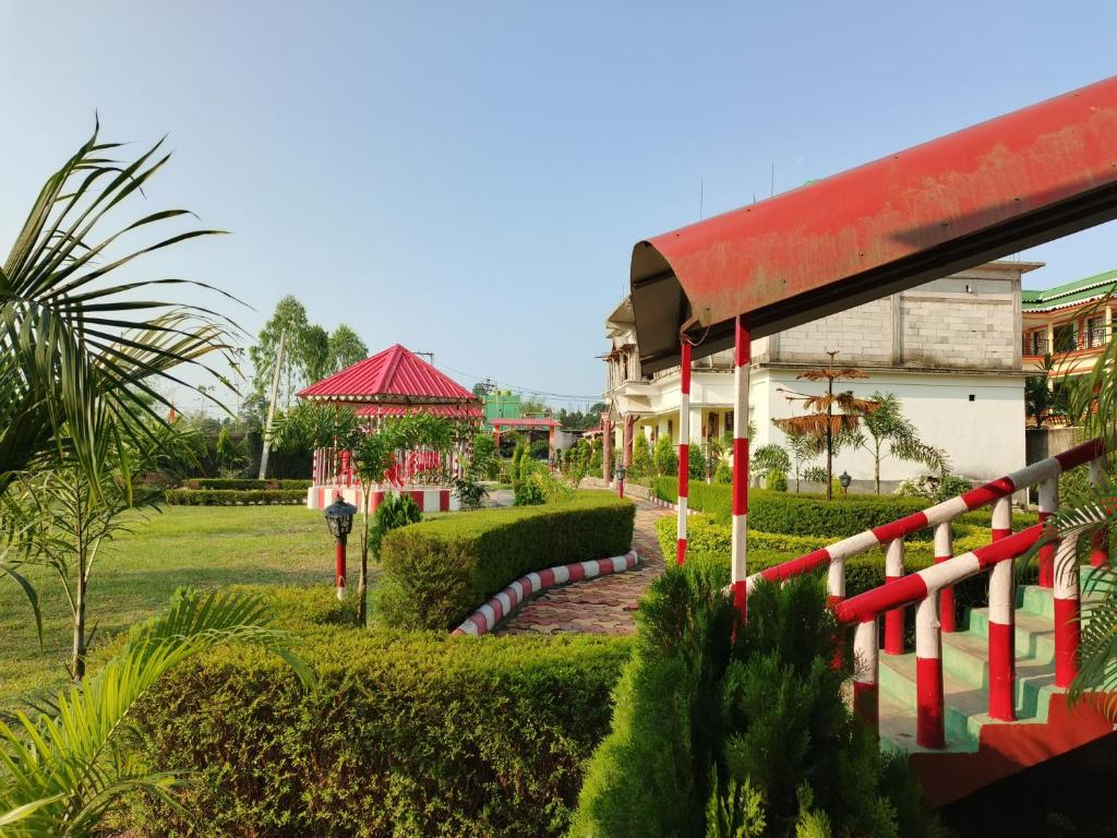 Zahrada ubytování BLISS view RESORT