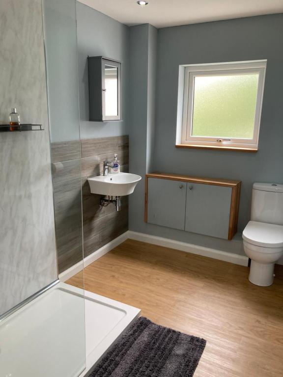 Koupelna v ubytování 2 Bed seafront cottage in Portpatrick
