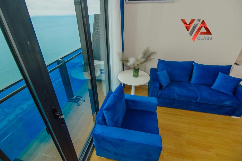 Posezení v ubytování VIP CLASS ꙳ ORBI CITY