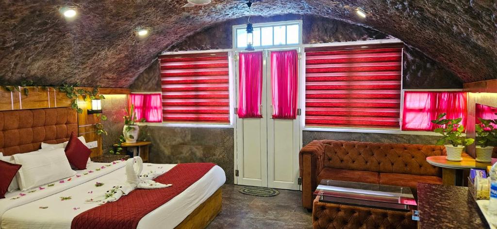 Posezení v ubytování S & B Dreams House