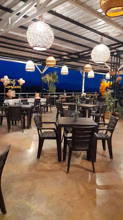 Restaurace v ubytování Pigmentos AXM
