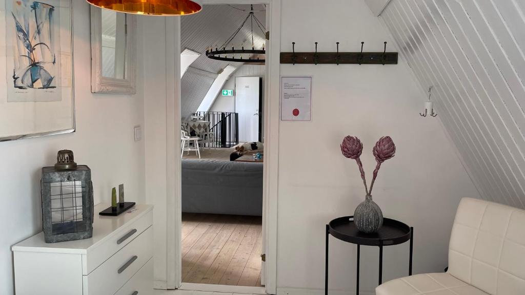 Kuchyň nebo kuchyňský kout v ubytování Wingårdhs B&B Österlen