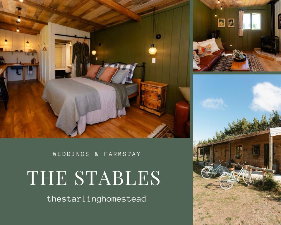 Fotografie z fotogalerie ubytování Starling Homesteads boutique farmstay, THE STABLES v destinaci Waipara