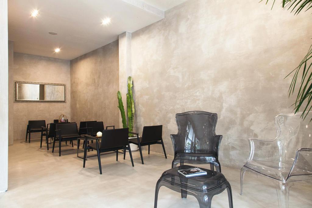 Posezení v ubytování Hotel Alex