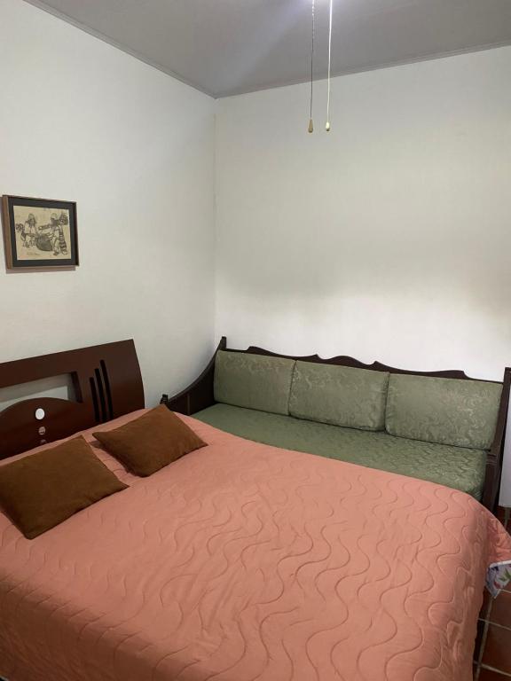 Postel nebo postele na pokoji v ubytování La Casa de Luzma
