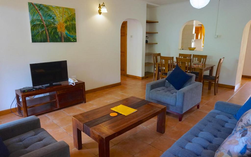 Posezení v ubytování La Villa Therese