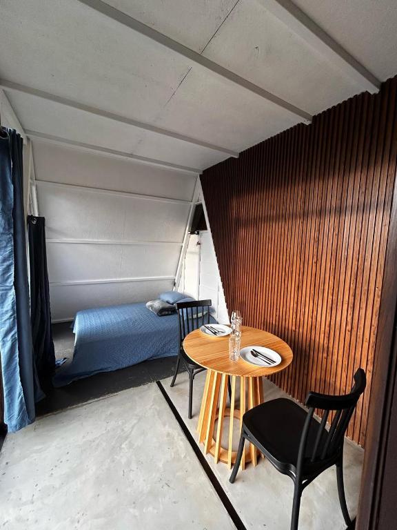 Posezení v ubytování Glamping La Mardo