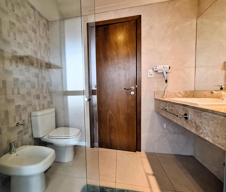Koupelna v ubytování Skyline Suite 180m2 Luxus