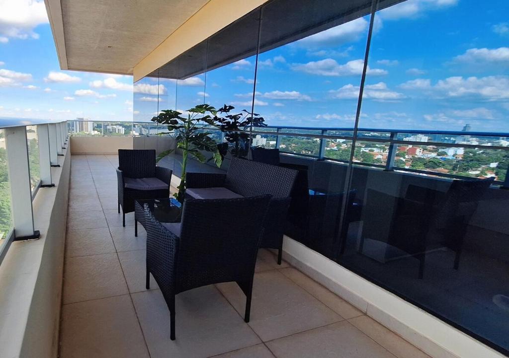 Balkón nebo terasa v ubytování Skyline Suite 180m2 Luxus