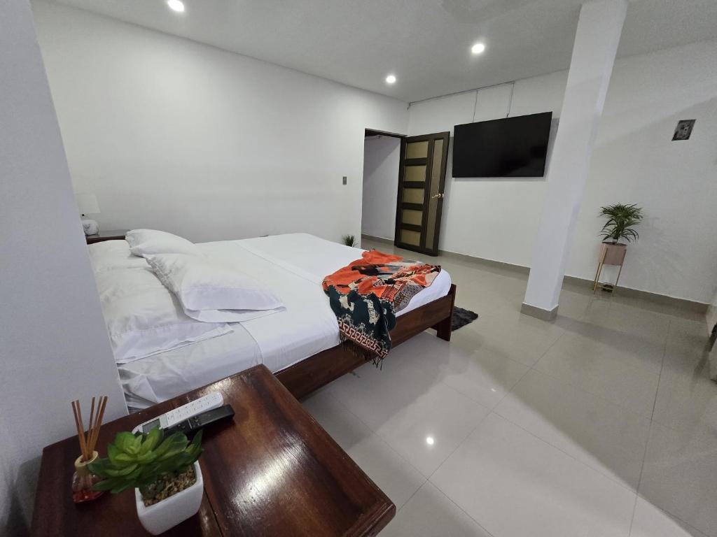 Postel nebo postele na pokoji v ubytování Amazonia Deluxe Garden